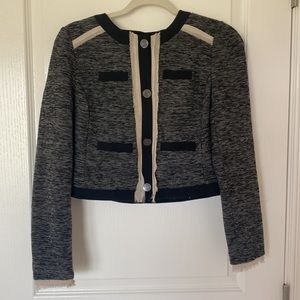Vince Camuto Tweed style cropped jacket